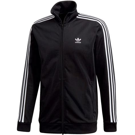 adidas herren beckenbauer track jacke|Adidas Beckenbauer tracksuit black.